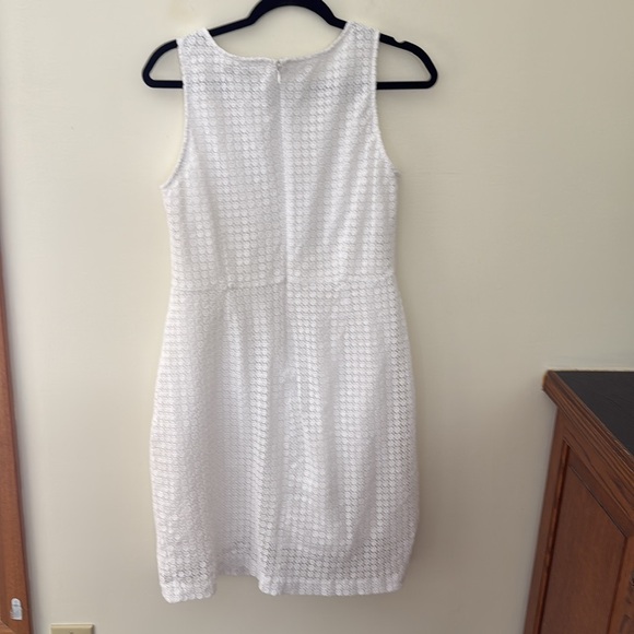 Garnet Hill all white summer dress size 10 - Picture 7 of 9